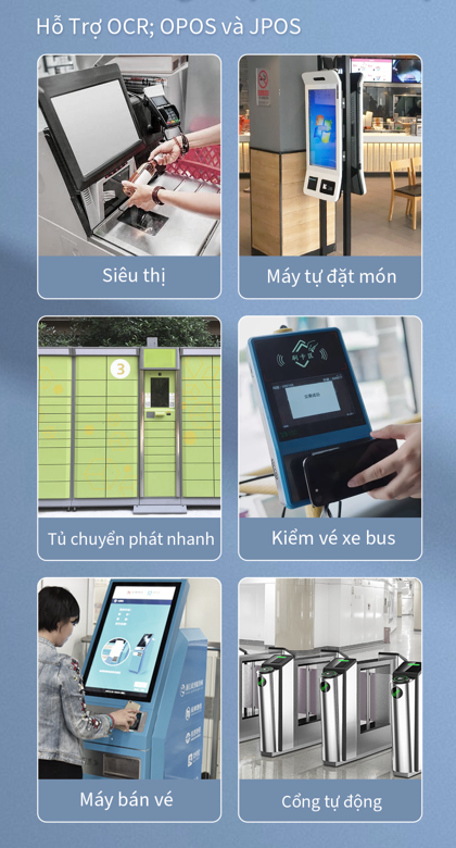 MOBYDATA ES5500 MẶT PHẮNG QUÉT– SỨC MẠNH BÊN TRONG CỦA MỌI KIOSK, CHECK-IN TỰ ĐỘNG VÀ DỊCH VỤ CÔNG CỘNG