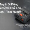 Máy in di động 3 inch cho têm khổ 75mm , bluetooth in không dây
