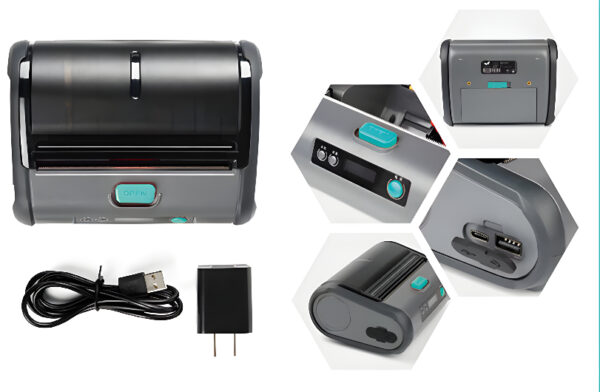 M-CC4 Máy In 4 Inch Di Động Cầm Tay Bluetooth - 4 inch Portable Printer